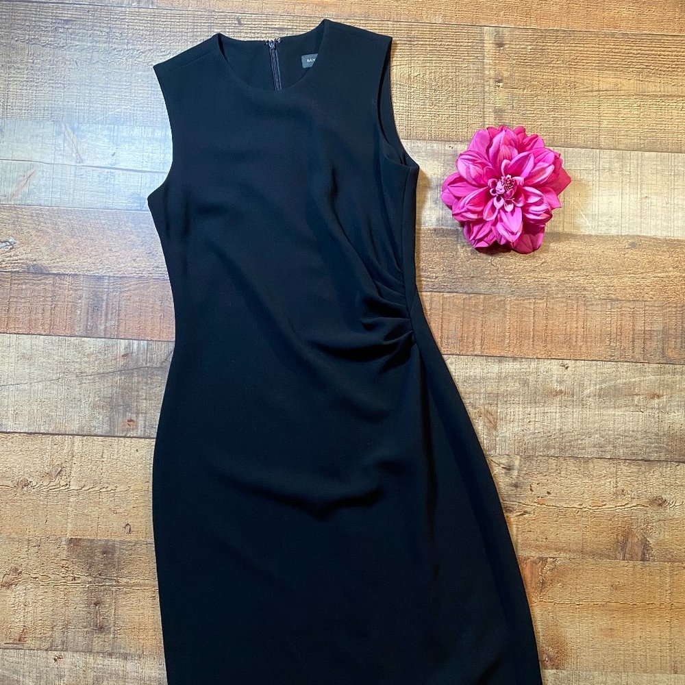 Banana Republic Black Midi Dress